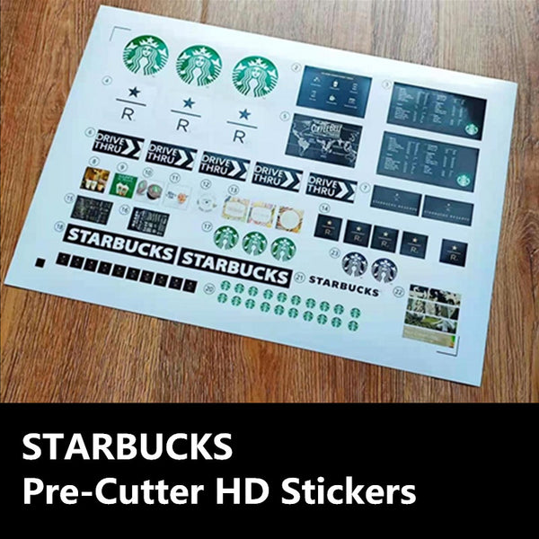 STARBUCK HD Pre-cutter Stickers