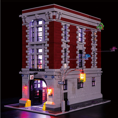 DIY LED Light Kit For Ghostbusters Firehouse Headquarters 16001 - Your World of Building Blocks