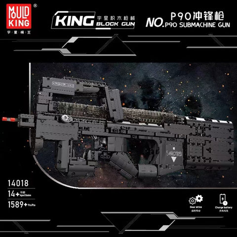 Mould King 14018 P90 ToyGun