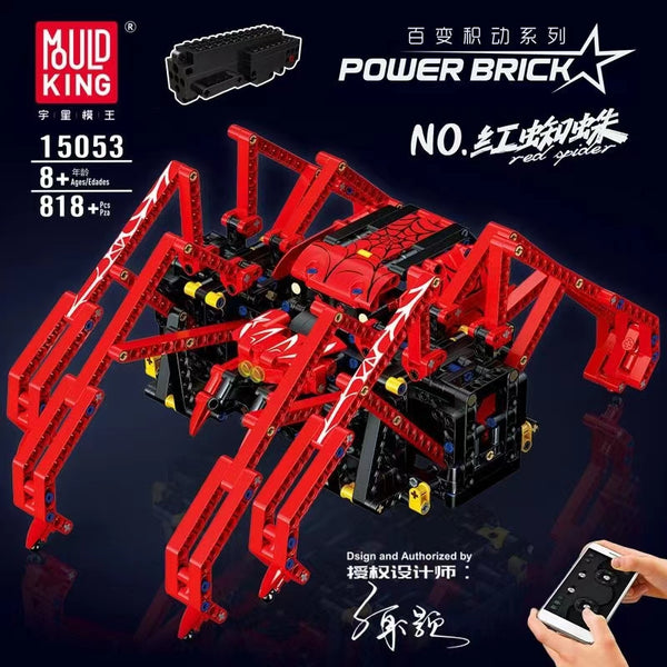 Mould King 15053 RC Red Spider