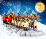 Mould King 10015 The Motorized Christmas Santa Sleigh