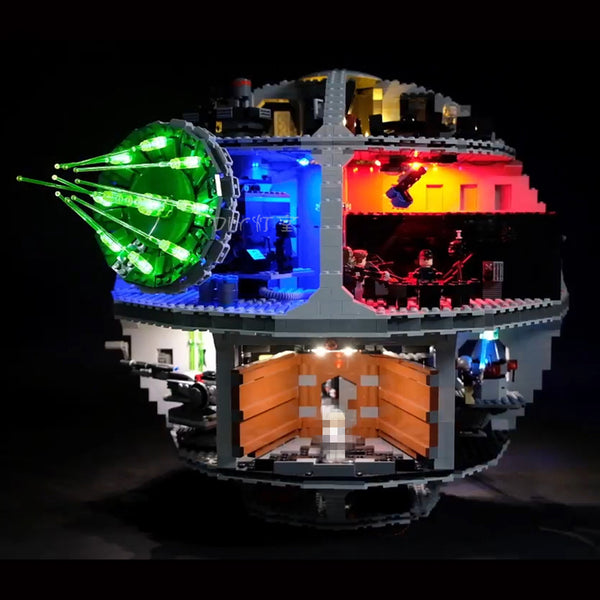 DIY LED Light Up Kit For Star Plan Series Death Star 05063 - Your World of Building Blocks