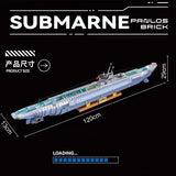 PANLOS 628011 VIIC U-552 Submarine