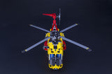 DECOOL 3357 Rescue Helicopter 2 In 1 Transformable - Your World of Building Blocks