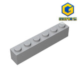 GOBRICKS GDS-535 Brick 1 x 6 - Your World of Building Blocks
