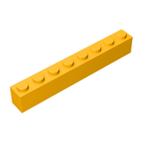 GOBRICKS GDS-536 Brick 1 x 8 - Your World of Building Blocks