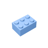 GOBRICKS GDS-541 Brick 2 x 3 - Your World of Building Blocks