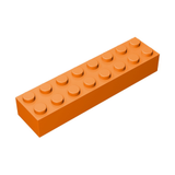 GOBRICKS GDS-544 Brick 2 x 8 - Your World of Building Blocks