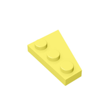 GOBRICKS GDS-546 Wedge, Plate 3 x 2 Left - Your World of Building Blocks
