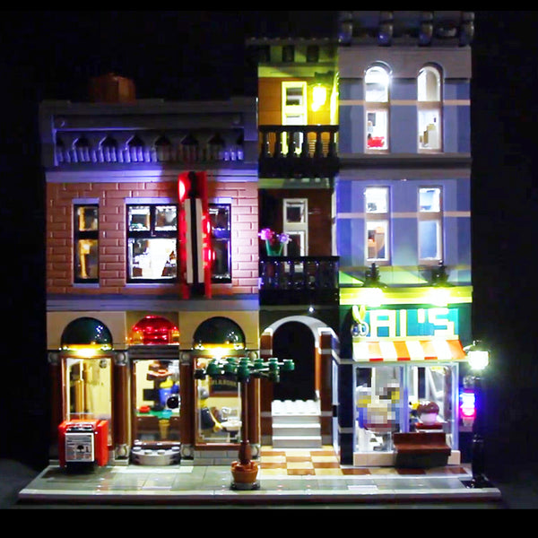 DIY LED Light Up Kit For Detective Building 15011 - Your World of Building Blocks