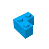 GOBRICKS GDS-572 Brick 2 x 2 Corner - Your World of Building Blocks
