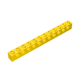 GOBRICKS GDS-582 Technic, Brick 1 x 12 with Holes - Your World of Building Blocks