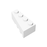 GOBRICKS GDS-592 Wedge 4 x 2 Left - Your World of Building Blocks
