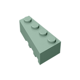 GOBRICKS GDS-592 Wedge 4 x 2 Left - Your World of Building Blocks