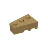GOBRICKS GDS-594 Wedge 3 x 2 Left - Your World of Building Blocks