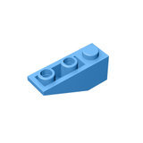 GOBRICKS GDS-596 Slope, Inverted 33 3 x 1 - Your World of Building Blocks