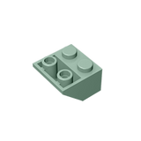 GOBRICKS GDS-599 Slope, Inverted 45 2 x 2 - Your World of Building Blocks