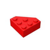 GOBRICKS GDS-600 Wedge Facet 3 x 3 - Your World of Building Blocks