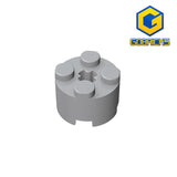 GOBRICKS GDS-607 Brick, Round 2 x 2 with Axle Hole - Your World of Building Blocks
