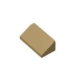 GOBRICKS GDS-661 Slope 30 1 x 2 x 2/3 - Your World of Building Blocks