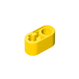 GOBRICKS GDS-669 Liftarm 1 x 2 Thick with Pin Hole and Axle Hole - Your World of Building Blocks