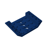 GOBRICKS GDS-684 Slope, Inverted 45 6 x 4 Double with 4 x 4 Cutout and 3 Holes - Your World of Building Blocks