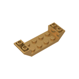 GOBRICKS GDS-687  Inverted 45 6 x 2 Double with 2 x 4 Cutout