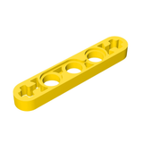 GOBRICKS GDS-691 Liftarm 1 x 5 Thin with Axle Holes on Ends - Your World of Building Blocks