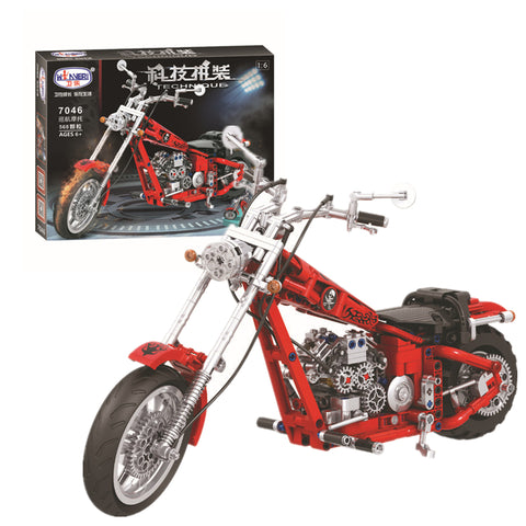WINNER 7046 The Cruising motorcycle - Your World of Building Blocks