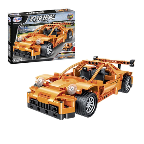 WINNER 7089 The Racing Car 2 in 1 - Your World of Building Blocks