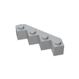 GOBRICKS GDS-711 Brick, Modified Facet 4 x 4 - Your World of Building Blocks