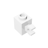 GOBRICKS GDS-724 Brick, Modified 1 x 1 with Clip (Horizontal Grip) - Your World of Building Blocks