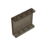 GOBRICKS GDS-751 Panel 1 x 4 x 3 with Side Supports - Hollow Studs