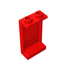 GOBRICKS GDS-781 Panel 1 x 2 x 3 with Side Supports - Hollow Studs