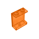GOBRICKS GDS-785 Panel 1 x 2 x 2 with Side Supports - Hollow Studs