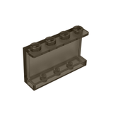 GOBRICKS GDS-787 Panel 1 x 4 x 2 with Side Supports - Hollow Studs