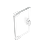 GOBRICKS GDS-793 Door 1 x 2 x 3 with Vertical Handle, Mold for Tabless Frames