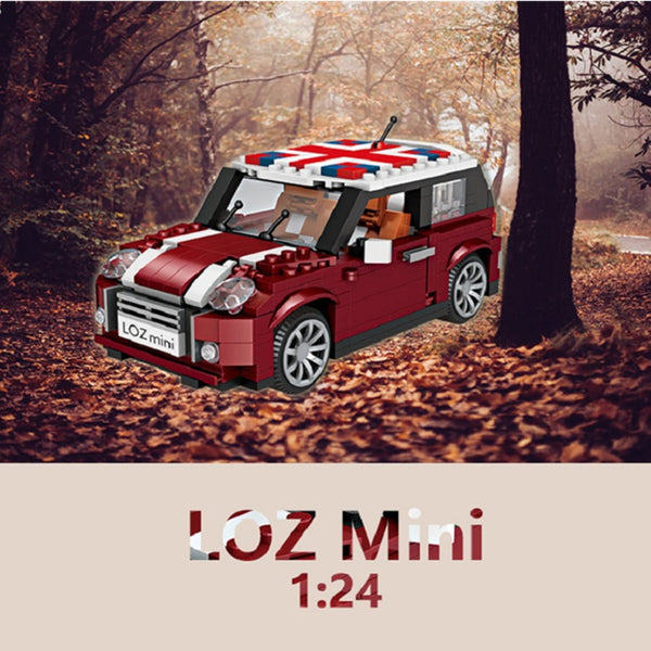 LOZ 1111 1:24 Mini Cooper Car - Your World of Building Blocks