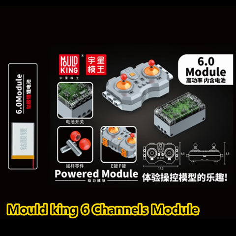 Mould King M-0019 6 Channels Powered Module