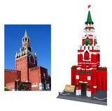 WANGE 5219 The Spasskaya Tower Of Moscow KREMLIN - Your World of Building Blocks