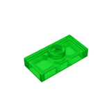 GOBRICKS GDS-803  Modified 1 x 2 with 1 Stud with Groove and Bottom Stud Holder
