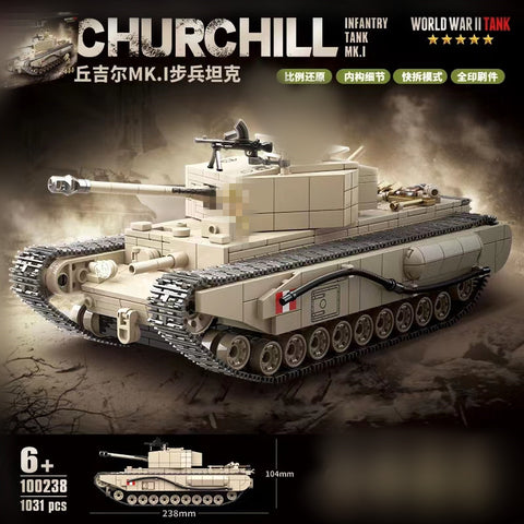 Quan Guan 100238 Churchill MK.I Infantry Tank