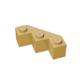 GOBRICKS GDS-862 Brick, Modified Facet 3 x 3 - Your World of Building Blocks