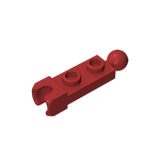 GOBRICKS GDS-904 Plate, Modified 1 x 2 with Tow Ball and Small Tow Ball Socket on Ends