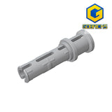 GOBRICKS GDS-923 Pin 3L with Friction Ridges Lengthwise and Stop Bush - Your World of Building Blocks
