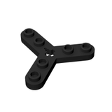 GOBRICKS GDS-983 Plate Rotor 3 Blade with Smooth Ends and 6 Studs