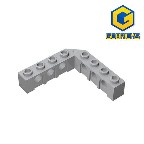 GOBRICKS GDS-991 Technic, Brick 5 x 5 Right Angle (1 x 4 - 1 x 4) - Your World of Building Blocks