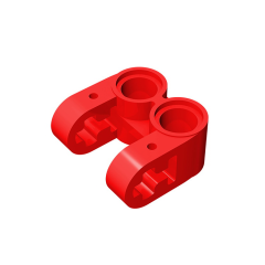 GOBRICKS GDS-992 Axle and Pin Connector Perpendicular Double Split - Your World of Building Blocks