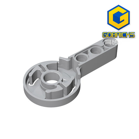 GOBRICKS GDS-994 Rotation Joint Disk with Pin Hole and 3L Liftarm Thick - Your World of Building Blocks