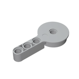 GOBRICKS GDS-995 Rotation Joint Disk with Pin and 3L Liftarm Thick - Your World of Building Blocks